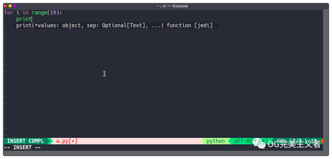 vim 配置 python_用vim配置python环境_vim配置python开发环境