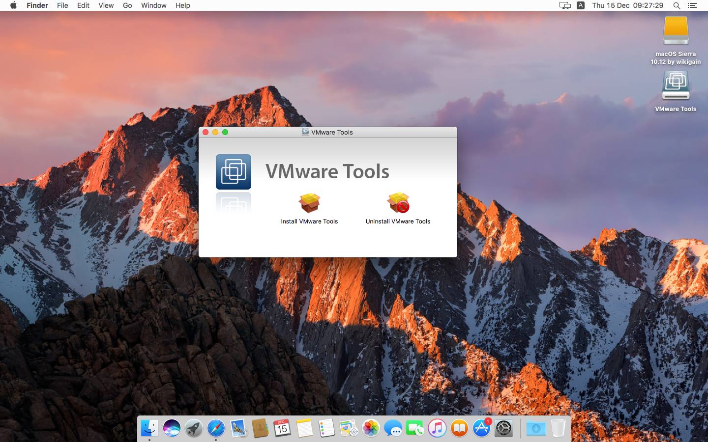虚拟机安装macOS 10.12 (续)