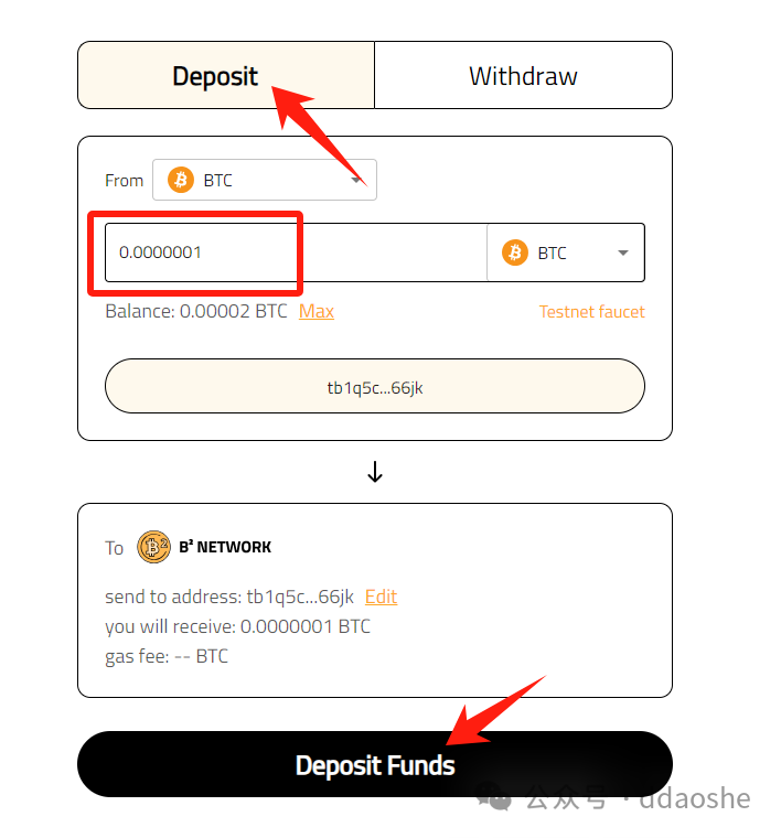 更新（纯零撸）BTC实用二层网络B2奥德赛任务教程