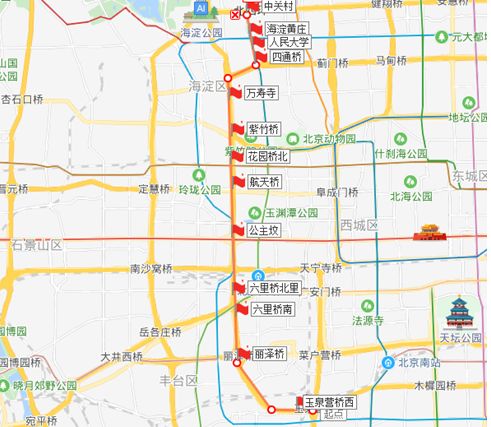 固安公交车路线图图片