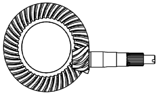 后桥总成啸叫噪声问题分析及结构优化的图2