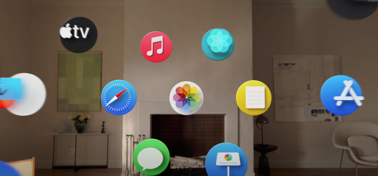 苹果Vision Pro画面