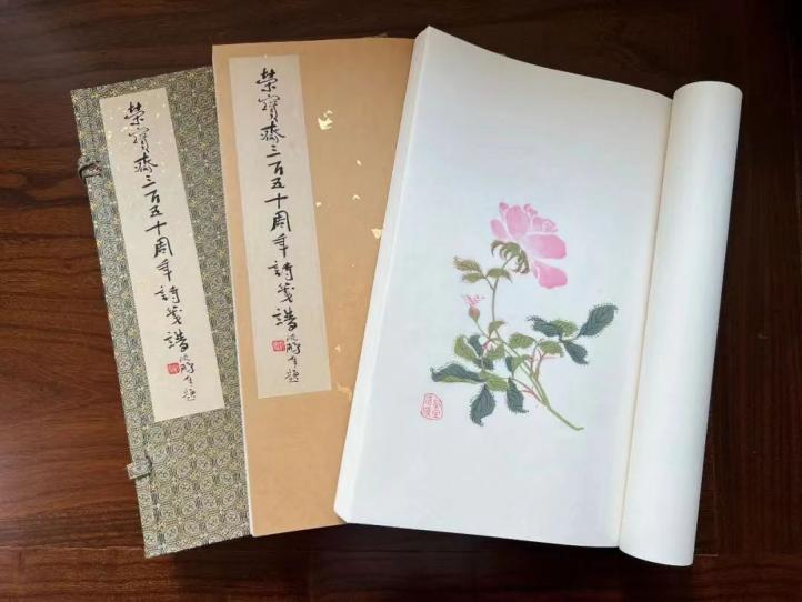荣宝非遗荣宝斋的彩色木刻画