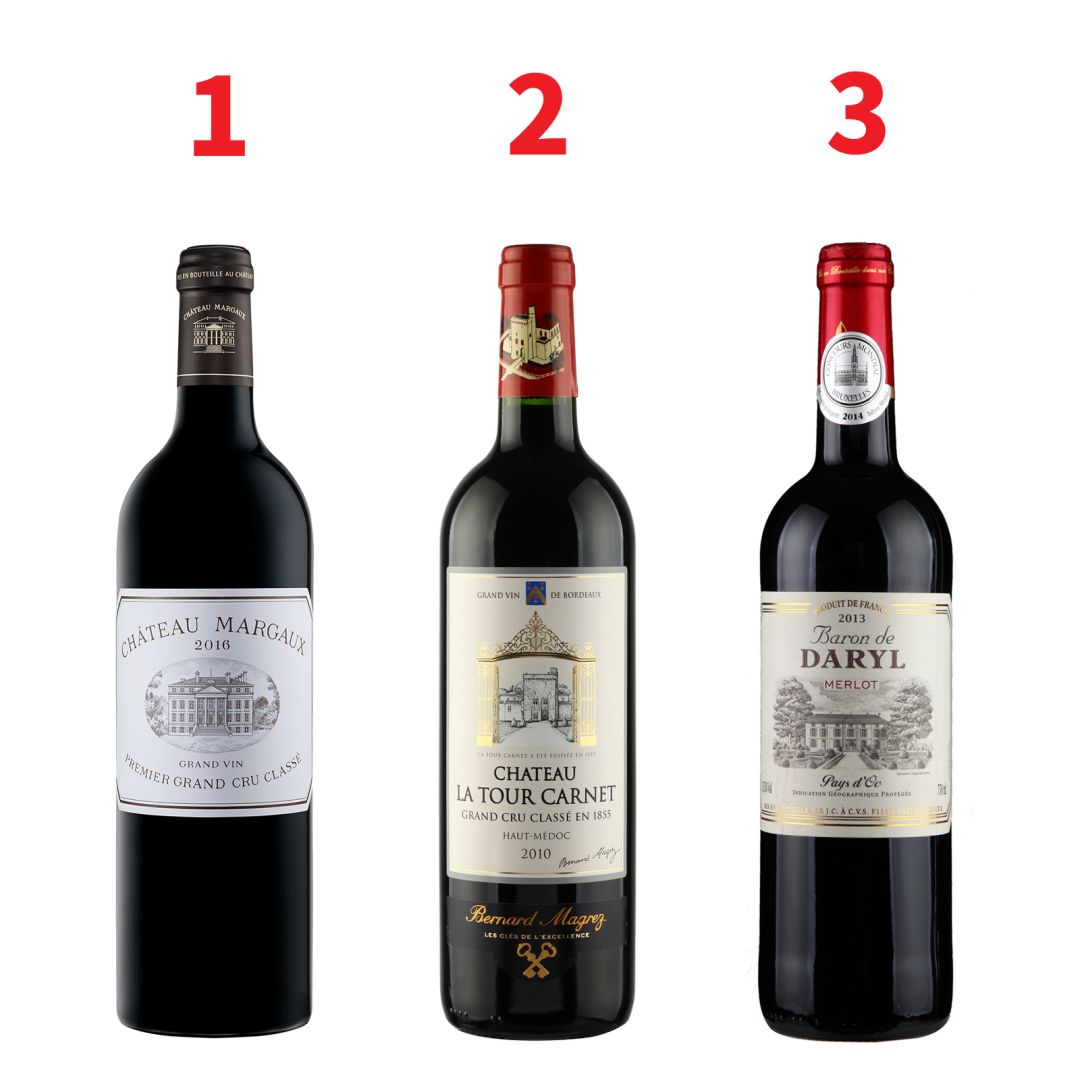 你猜哪瓶红酒最贵？