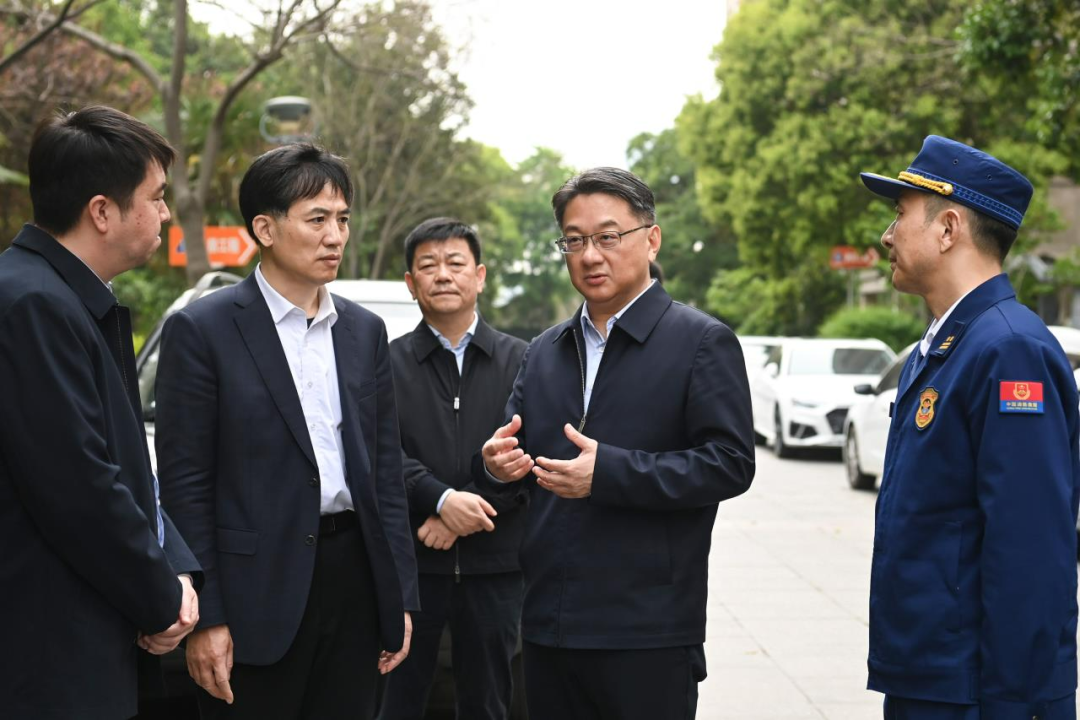 周斌检查安全生产工作时强调以更严要求更实作风筑牢防线守住底线