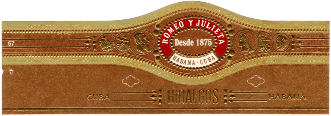 古巴雪茄介绍罗密欧与朱丽叶黄金线系列romeoyjulietalineaoro
