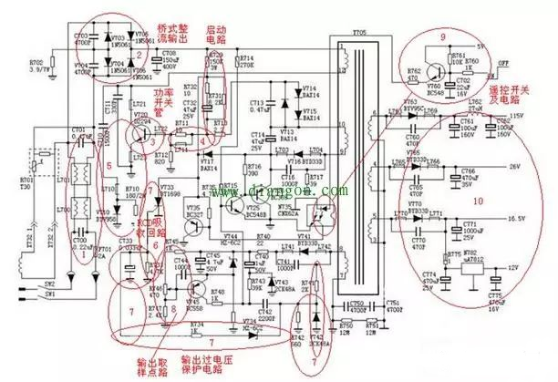 看电路图的诀窍，老电工教你分分钟学会看懂电路图的图3