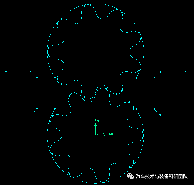 齿轮泵流体仿真分析的前处理-网格绘制的图6