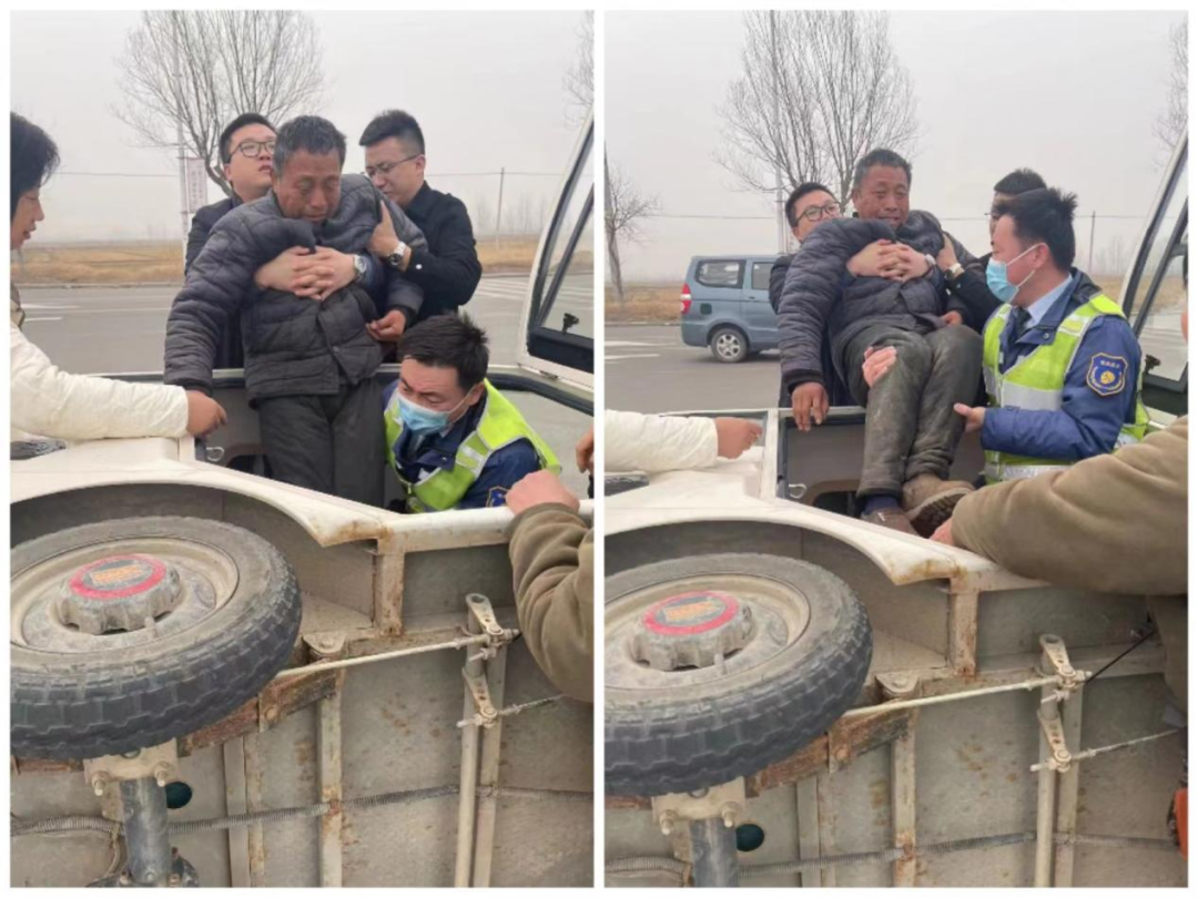 【權(quán)屬公司】老人駕車不慎側(cè)翻,收費(fèi)站員工暖心救助
