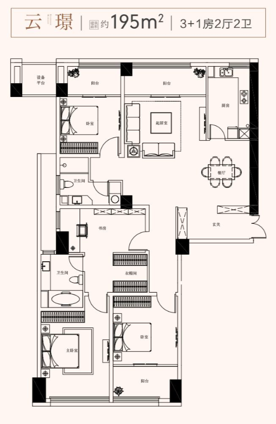 江河汇|215㎡大平层阔宅 时代臻品 错过难再-镇江新房网-房天下
