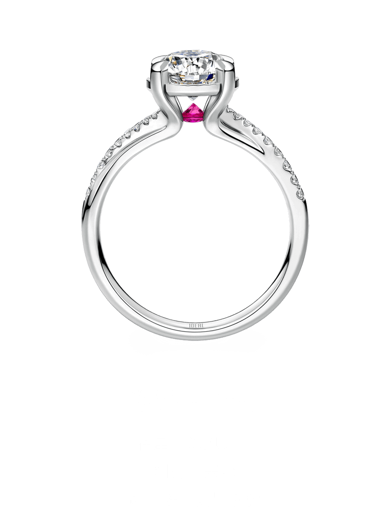 ideal爱迪尔珠宝爱迪尔珠宝新品吻钻star首发布丨吻在星空里的钻戒