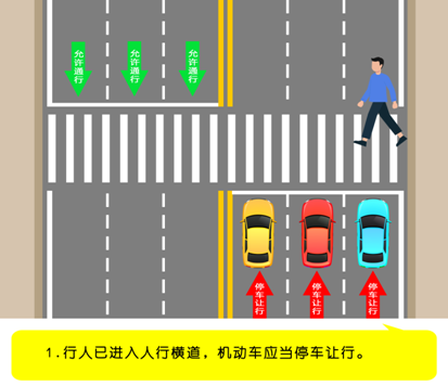 人行横道|到底要怎样礼让行人？湖南权威试行标准来了！