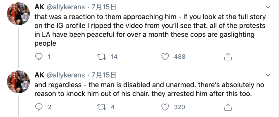 洛杉矶警察将一名黑人拽下并摔坏轮椅！“别xx碰他！” 之后迎来惊天反转？（视频/组图） - 12