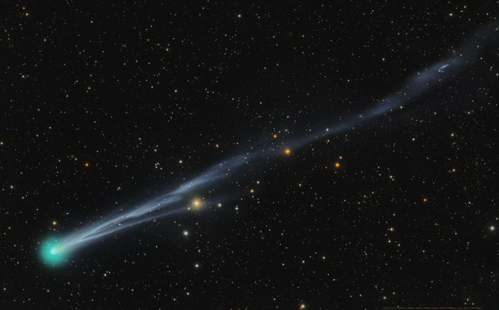 莱蒙彗星现身
