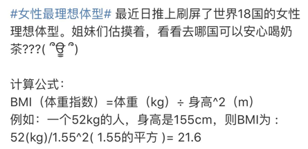 各国女性最理想体型曝光 对不起 中国姑娘不认这个标准 康宝莱微刊 微信公众号文章阅读 Wemp