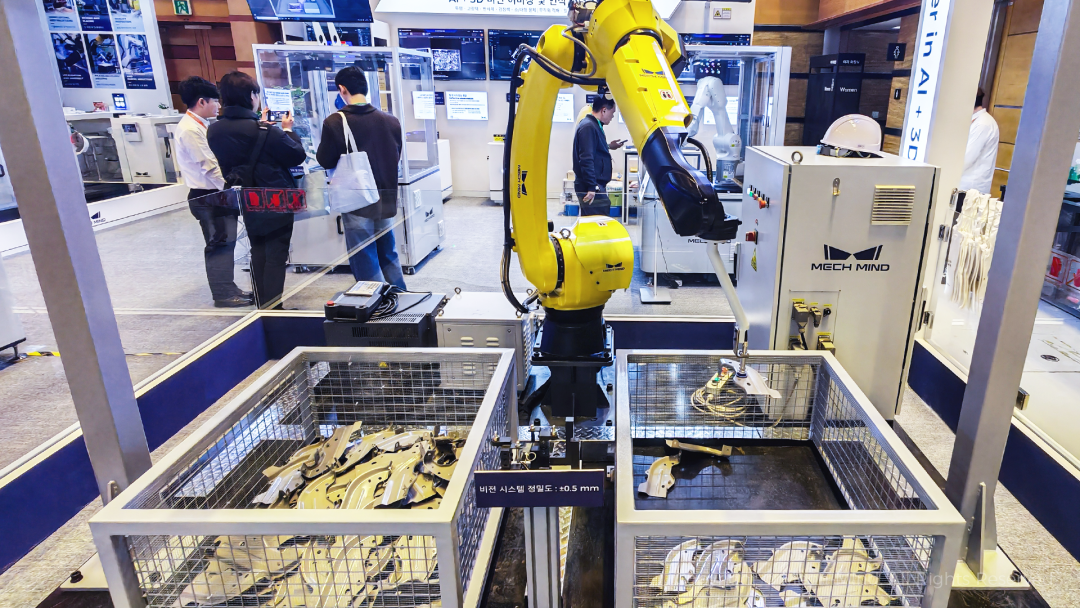 梅卡曼德精彩亮相韓國SFAW2025，機器人AI大腦和3D視覺之眼賦能各領域智造升級