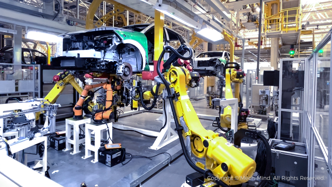 AI+機器人驅動汽車總裝智造升級，實現高精度、高效率、高柔性整車裝配