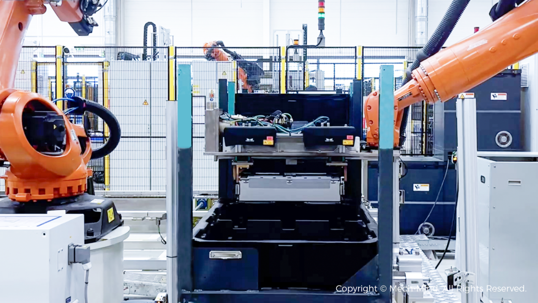 梅卡曼德“眼+脑”助力锂电池模组柔性上下料/装配，驱动产线智能化升级