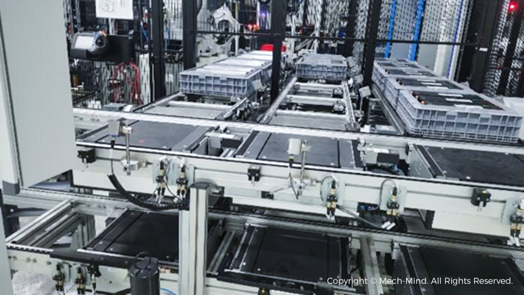 梅卡曼德“眼+脑”助力锂电池模组柔性上下料/装配，驱动产线智能化升级