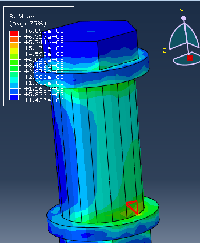 螺栓预紧力分析-ABAQUS的图11