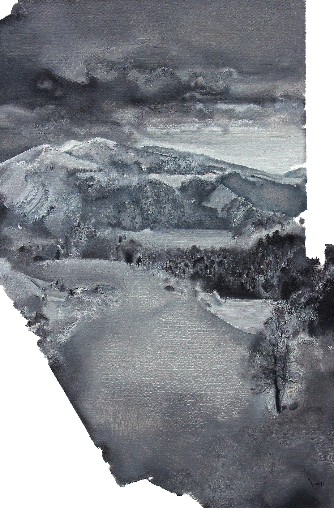 【70油画公社】王永昌 | 孤傲冷静的画面下是无限深邃的内涵