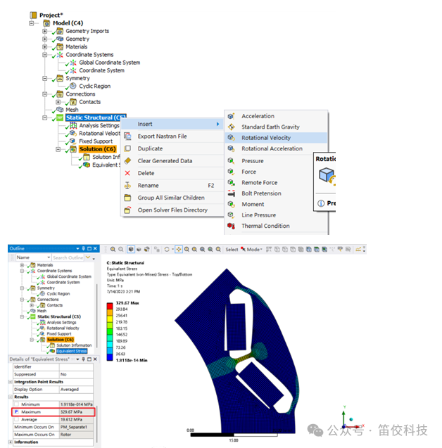 IPM电机隔磁桥电磁&结构多目标优化设计的图6