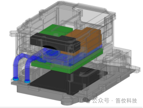Icepak与RHSC-ET耦合计算Die温度场的图2