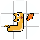 喵喵冲向小鱼干