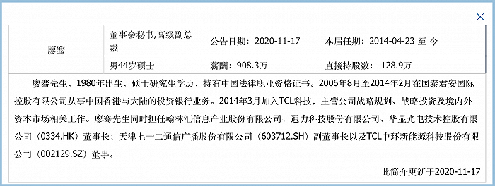 2024年05月04日 tcl科技股票