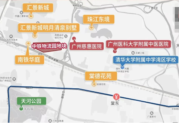 天河新盘保利中铁物流园地块户型图曝光，建面107-260㎡！