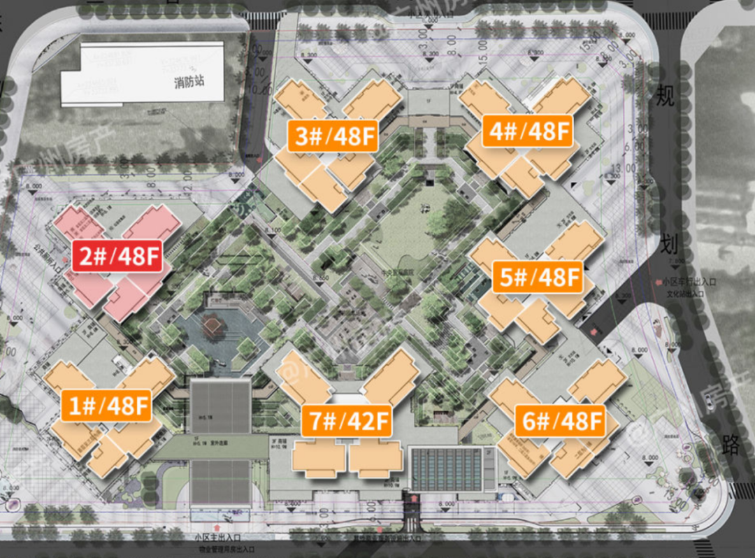 荔湾万汇天地瑧园吹风价6.3-6.8万/平，总价700-950万！