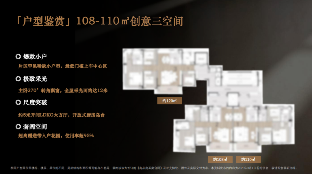 海珠新盘【保利四季和颂】开盘，108-140方四房，户型图公布！