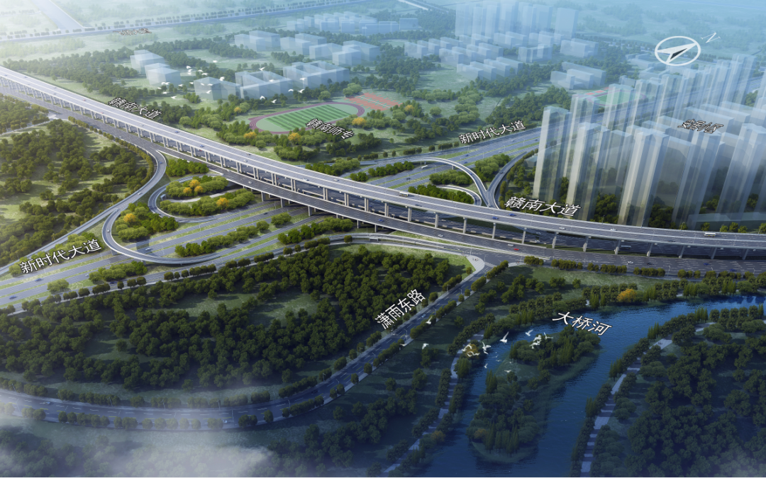 快看赣州这7条在建快速路通往你家吗