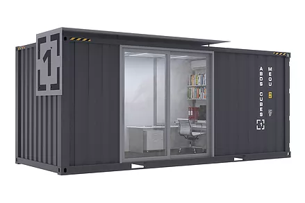 互集精选 | 300㎡以下的集装箱办公空间设计参考·20款-HUJI互集