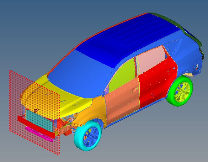 CAE整车碰撞分析流程的图1