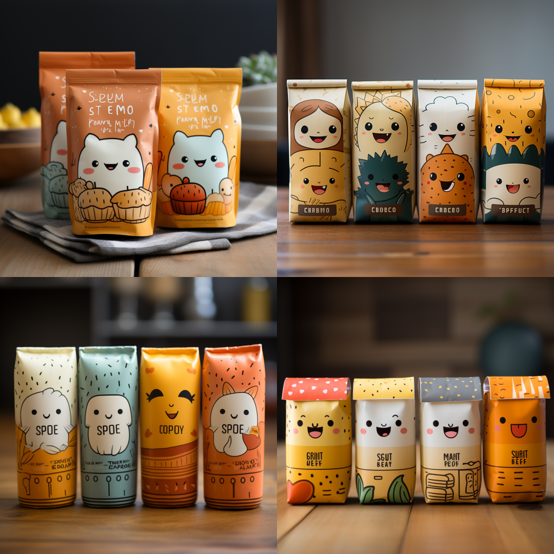 AI绘画 _ Midjourney·商业应用·创意包装设计