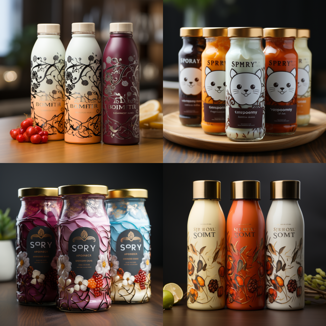 AI绘画 _ Midjourney·商业应用·创意包装设计