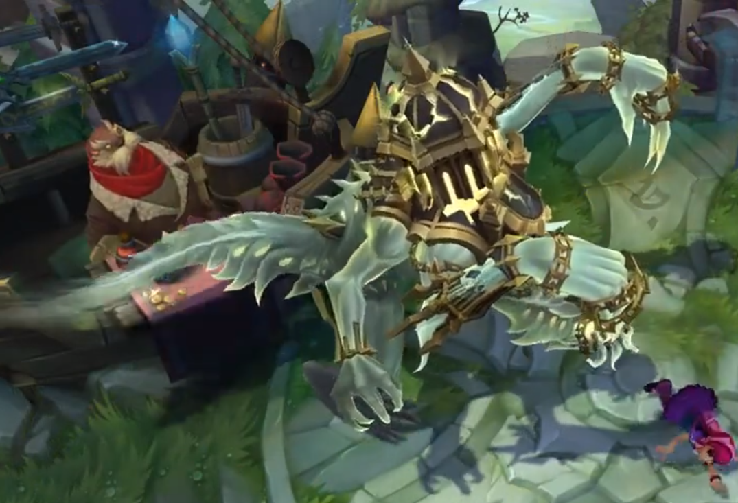 锐雯第二款t2皮肤!绝息圣堂系列皮肤登场!