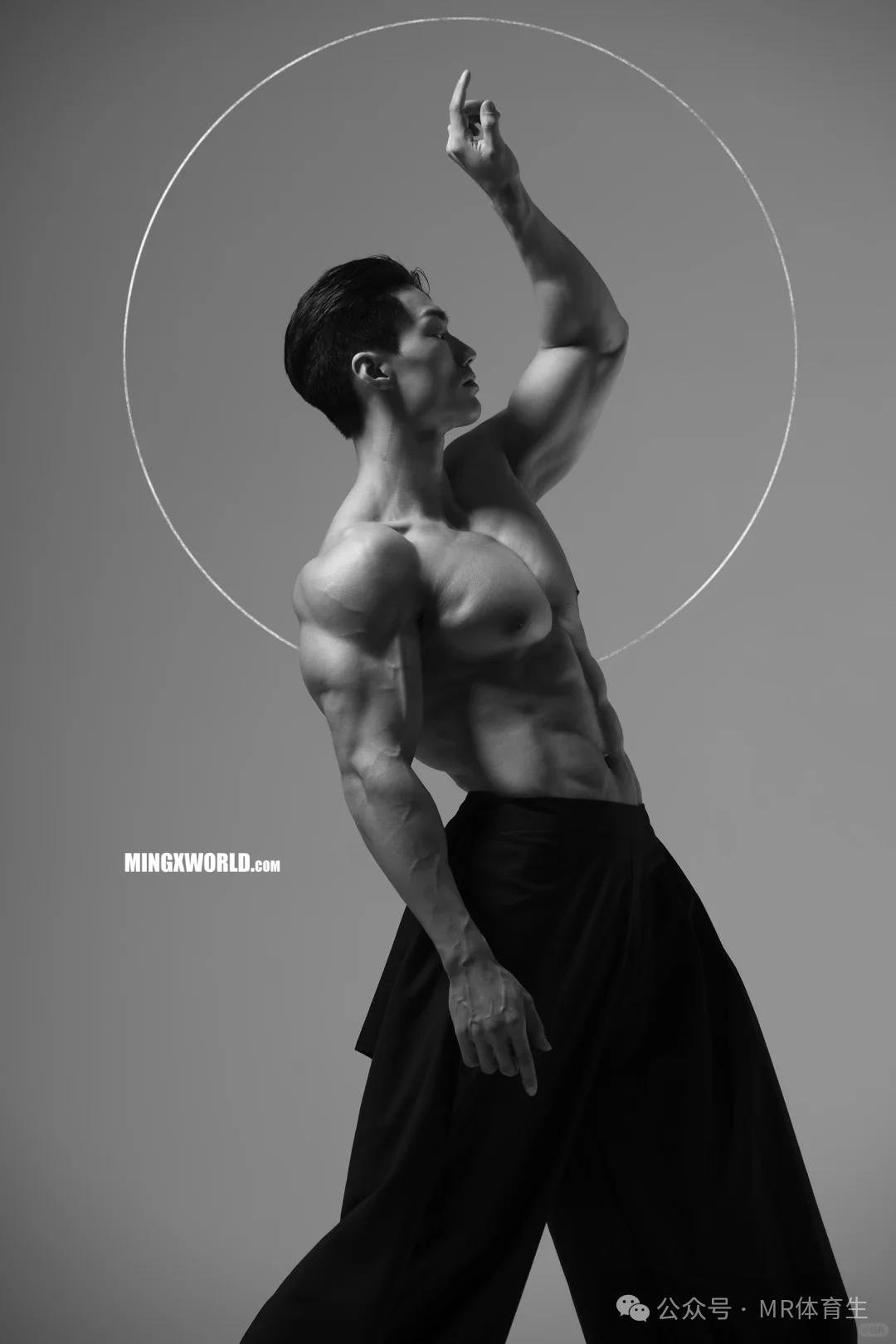陕西184cm健美天花板肌肉男，时尚摄影大片欣赏