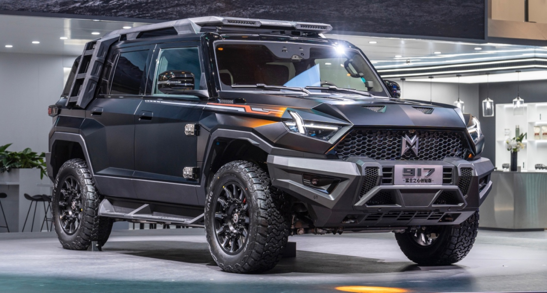增程/纯电双动力，气场不输大G，猛士917售63.77万起