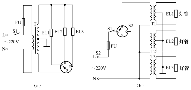 3个开关控制1盏灯，怎么连接线路？附上36种常见照明控制原理图！的图29