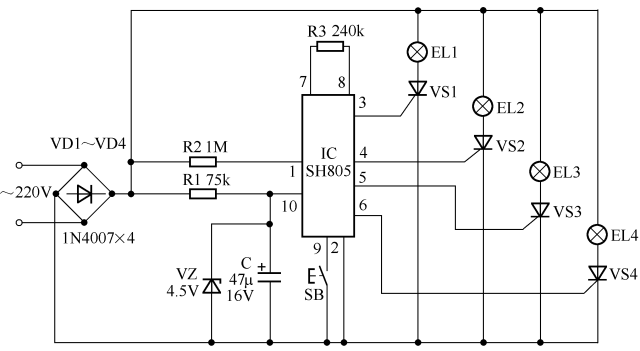 3个开关控制1盏灯，怎么连接线路？附上36种常见照明控制原理图！的图19