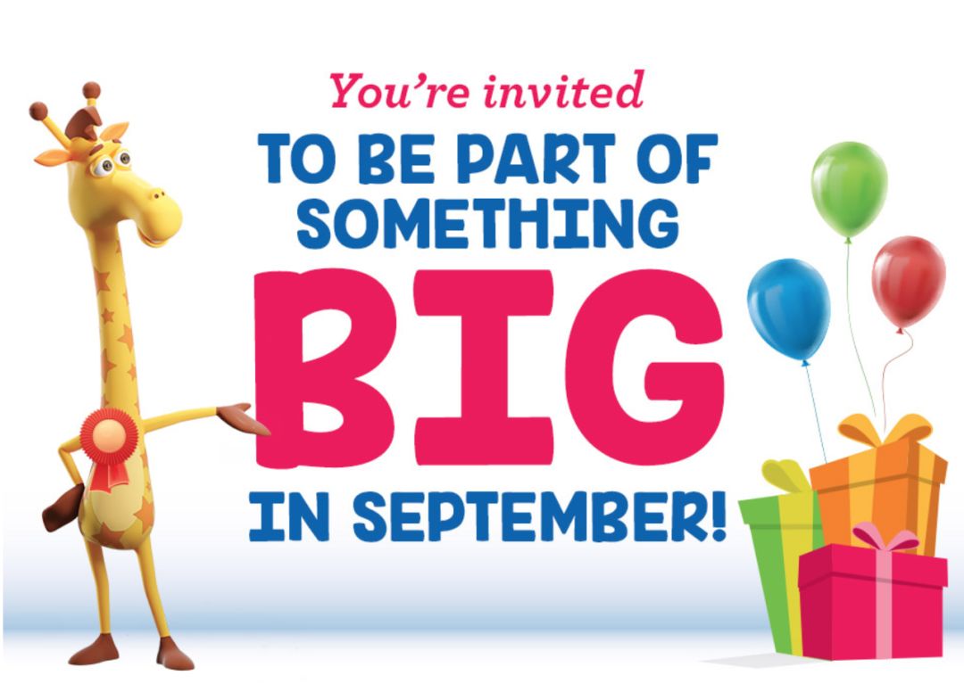 9月的周末ToysRus有玩还有拿！