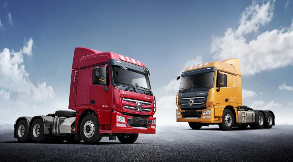 喜讯汉风g7超轻版牵引车批量交付东北大客户