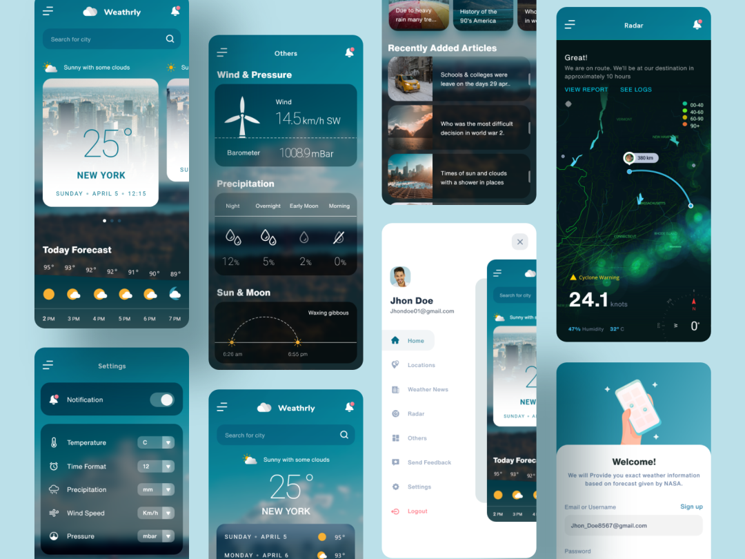巨量adobe xd ui设计资源