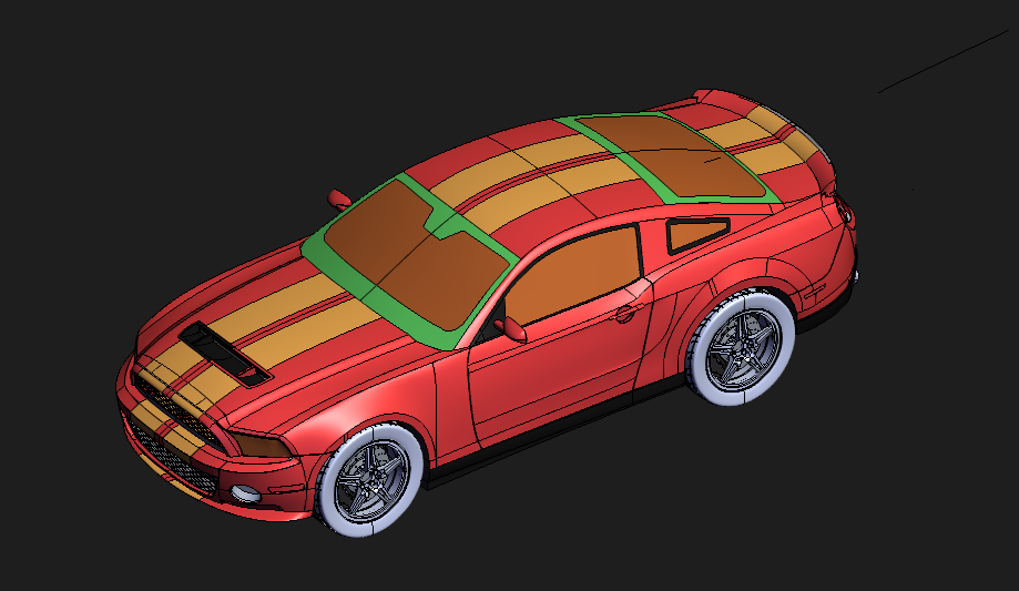 【5/23更新】汽車模型：福特野馬 ShelbyGT500（免費領）的圖5