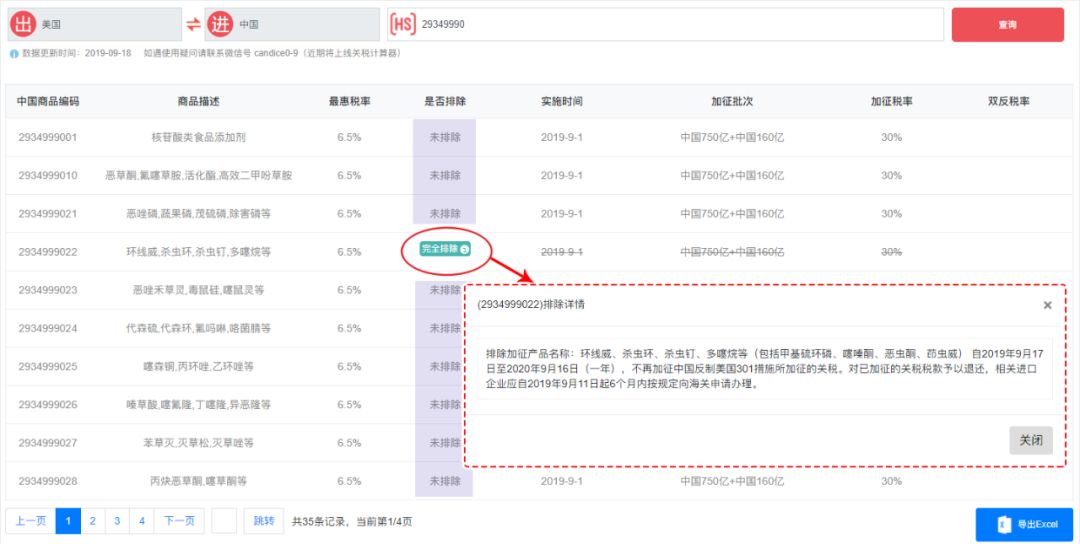 中美关税加征查询系统正式上线，一键速查(图18)