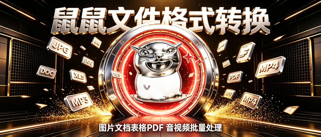 免费的鼠鼠文件格式转换！支持图片、文档、表格、PPT、PDF、音视频文件、WPS格式互转，内置OCR文字识别，无需联网，本地离线运行！-i扁豆