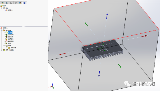 FloEFD双热阻模型简要热分析的图12