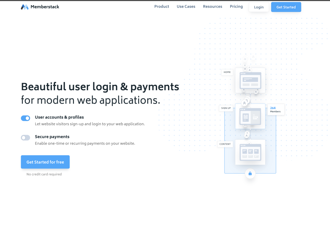 Memberstack案例：网站会员登录收款工具如何做到年化百万美元